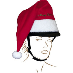 Weihnachts-Reithelmüberzug Weihnachts-Reithelmüberzug