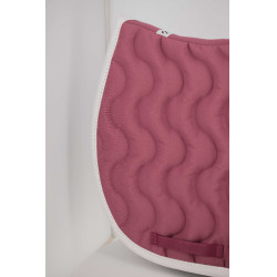 Satteldecke Pénélope Classique Magenta / Weiß Rosa