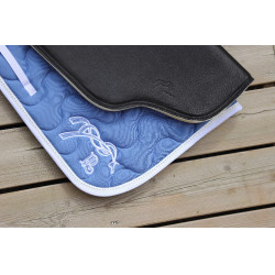 Satteldecke Pénélope Classique Lagune / Weiß Blau Satteldecke Pénélope Classique Lagune / Weiß Blau