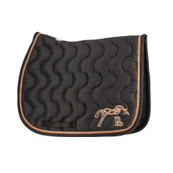 Satteldecke Pénélope Classique Schwarz / schwarz / Karamell