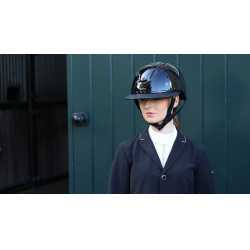 Abnehmbarer Besatz für Lami-Cell Glossy Helm Schwarz