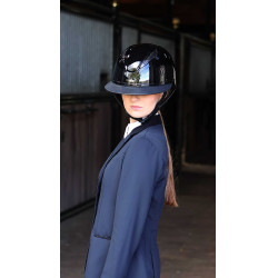 Abnehmbarer Besatz für Lami-Cell Glossy Helm Schwarz