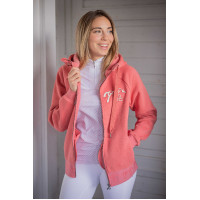Sweatshirt Pénélope Meiwenty Pfirsich Rosa Sweatshirt Pénélope Meiwenty Pfirsich Rosa