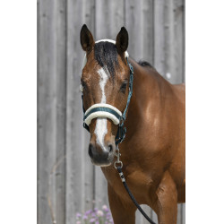 Kopfstück Riding World synthetisches Lammfell