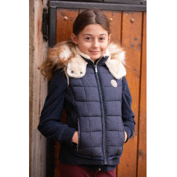 Daunenjacke Pénélope Eden New Roge Marineblau
