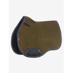 LeMieux Wildleder GP Square Schabracke Alpin Braun