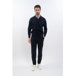 Polo Harcour Ange Marine Marineblau