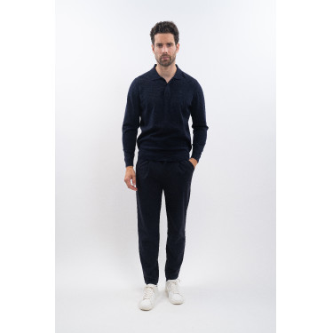 Polo Harcour Ange Marine Marineblau