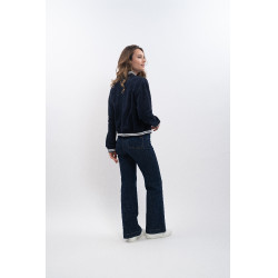 Bomberpullover Harcour Agathe Marine Marineblau Bomberpullover Harcour Agathe Marine Marineblau