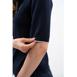 Polo Harcour Mandel Marine Marineblau