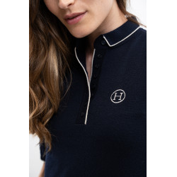 Polo Harcour Mandel Marine Marineblau