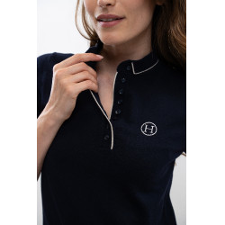 Polo Harcour Mandel Marine Marineblau