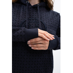 Hoodie Harcour Samy Tartan Motive Hoodie Harcour Samy Tartan Motive