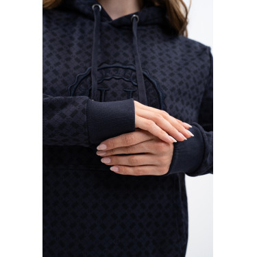 Hoodie Harcour Samy Tartan Motive Hoodie Harcour Samy Tartan Motive