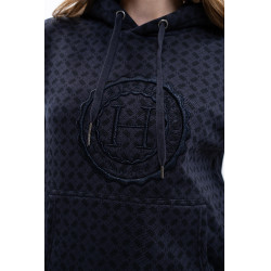 Hoodie Harcour Samy Tartan Motive Hoodie Harcour Samy Tartan Motive