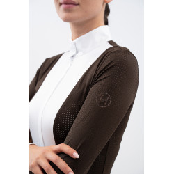 Turnierpolo Harcour Stella Damen Kakao Braun