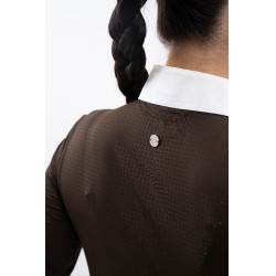 Turnierpolo Harcour Stella Damen Kakao Braun