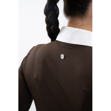 Turnierpolo Harcour Stella Damen Kakao Braun