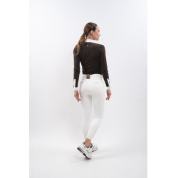 Turnierpolo Harcour Stella Damen Kakao Braun