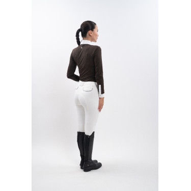 Turnierpolo Harcour Stella Damen Kakao Braun