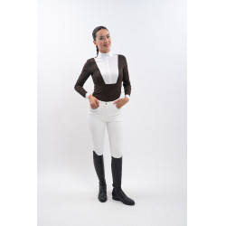 Turnierpolo Harcour Stella Damen Kakao Braun