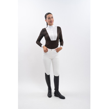 Turnierpolo Harcour Stella Damen Kakao Braun