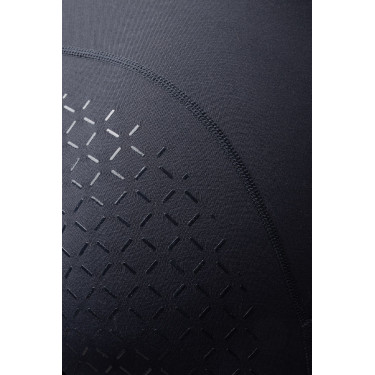 Winterreitleggings Damen Vollbesatz Horze Dea Dunkelmarine Blau