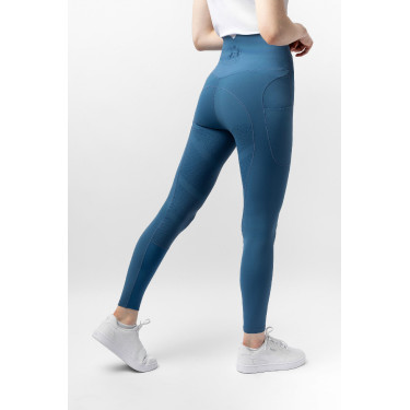 Thermo-Leggings B Vertigo nahtlos mit Vollbesatz Leonora Meerestitan Marineblau