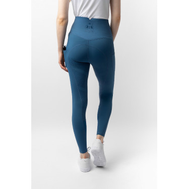 Thermo-Leggings B Vertigo nahtlos mit Vollbesatz Leonora Meerestitan Marineblau