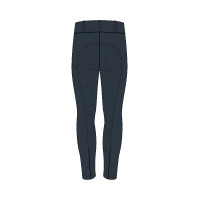 Kinder-Thermo-Reitleggings Horze Dea mit Vollbesatz-Grip Schwarz
