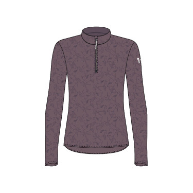 Trainings-T-Shirt Pegasus Kinder Horze Feuerstein Grau