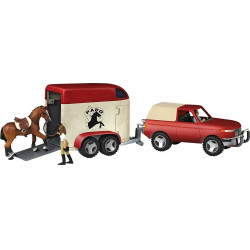 4x4-Geländewagen-Figur mit Fahrer von Papo