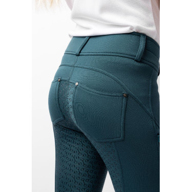 Thermoreithose Full Grip Horze Rhea Kinder Gesäßtaschen