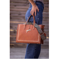 Pénélope Naily Romane Handtasche Cognac