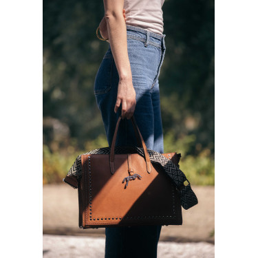 Pénélope Naily Romane Handtasche Cognac Braun