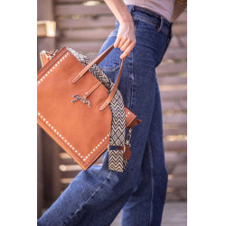 Pénélope Naily Romane Handtasche Cognac Braun