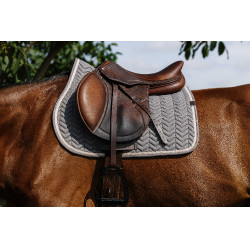 Satteldecke Equithème Softypop Dunkelgrau Satteldecke Equithème Softypop Dunkelgrau