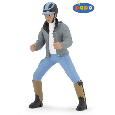 Junge Reiter Figur Papo