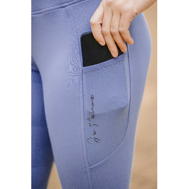 Pull-on Equithème Flora Silikon-Vollbesatz Violett Lila