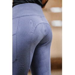 Pull-on Equithème Flora Silikon-Vollbesatz Violett Lila