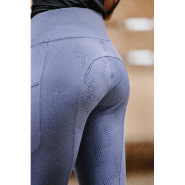 Pull-on Equithème Flora Silikon-Vollbesatz Violett Lila