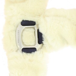 Halfter Equithème Teddy Marine / Ecru Blau