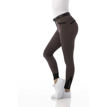 Reithose Equithème Safir Braun / Schwarz Reithose Equithème Safir Braun / Schwarz