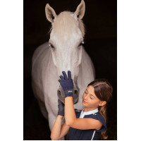 Eden Handschuhe by Pénélope Winter Marine Marineblau