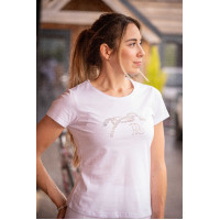 T-Shirt Pénélope Iconic Strass Schwarz T-Shirt Pénélope Iconic Strass Schwarz