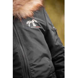 Bombers Pénélope Lyon Schwarz Glitzer