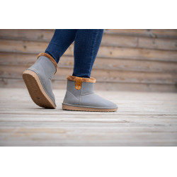 Pénélope Stiefel Grau / Braun