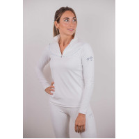 Polo PENELOPE - Toscane Weiß Weiß Polo PENELOPE - Toscane Weiß Weiß