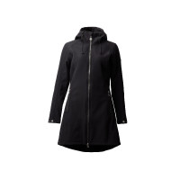 Lange Softshell-Jacke Anna Horze Schwarz