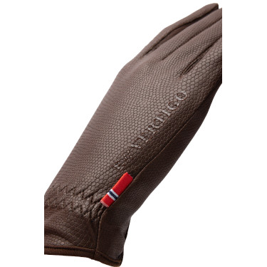 Reithandschuhe B Vertigo Luka Dunkelbraun